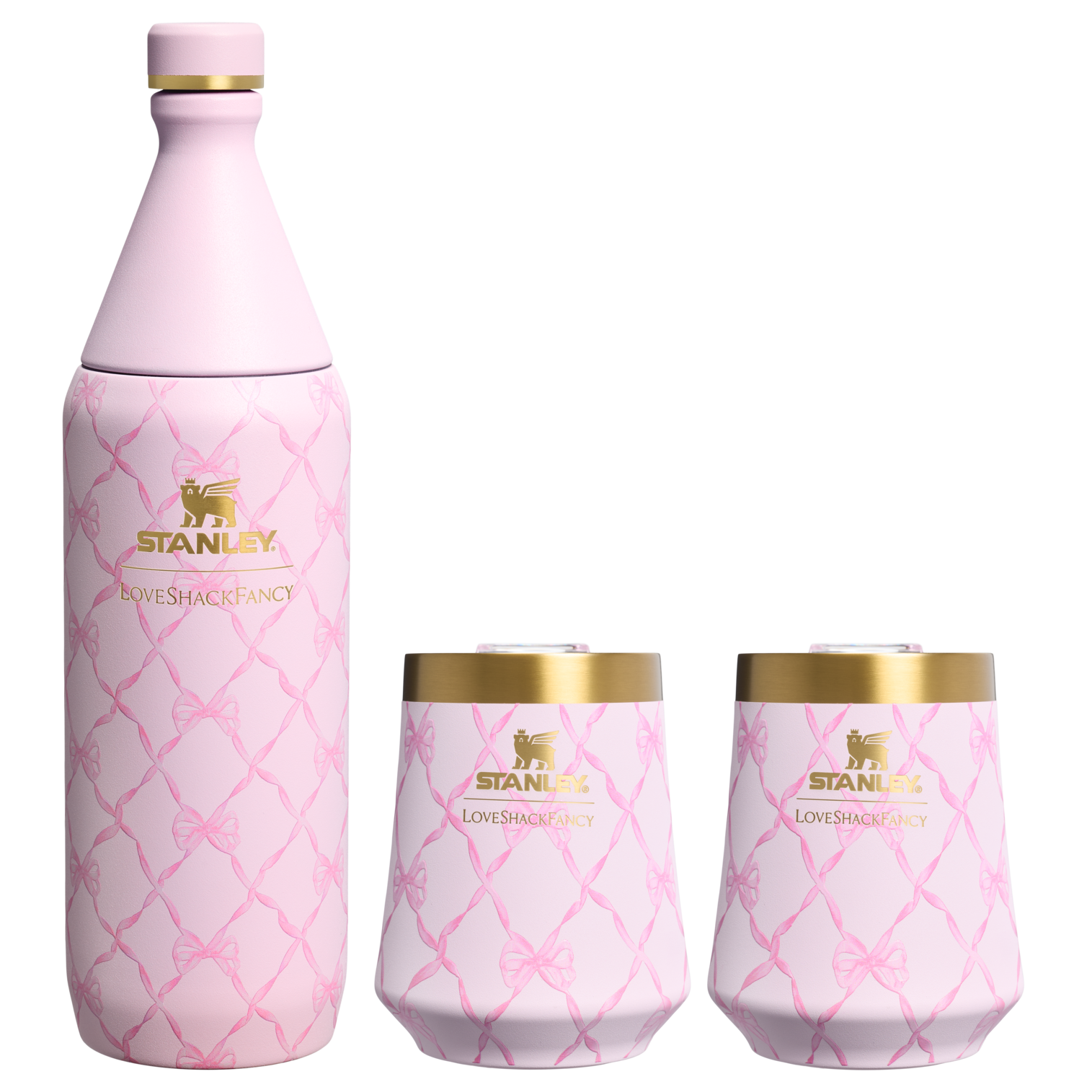 LoveShackFancy Holiday Reserve All Day Wine Set | 34 OZ | 11 OZ